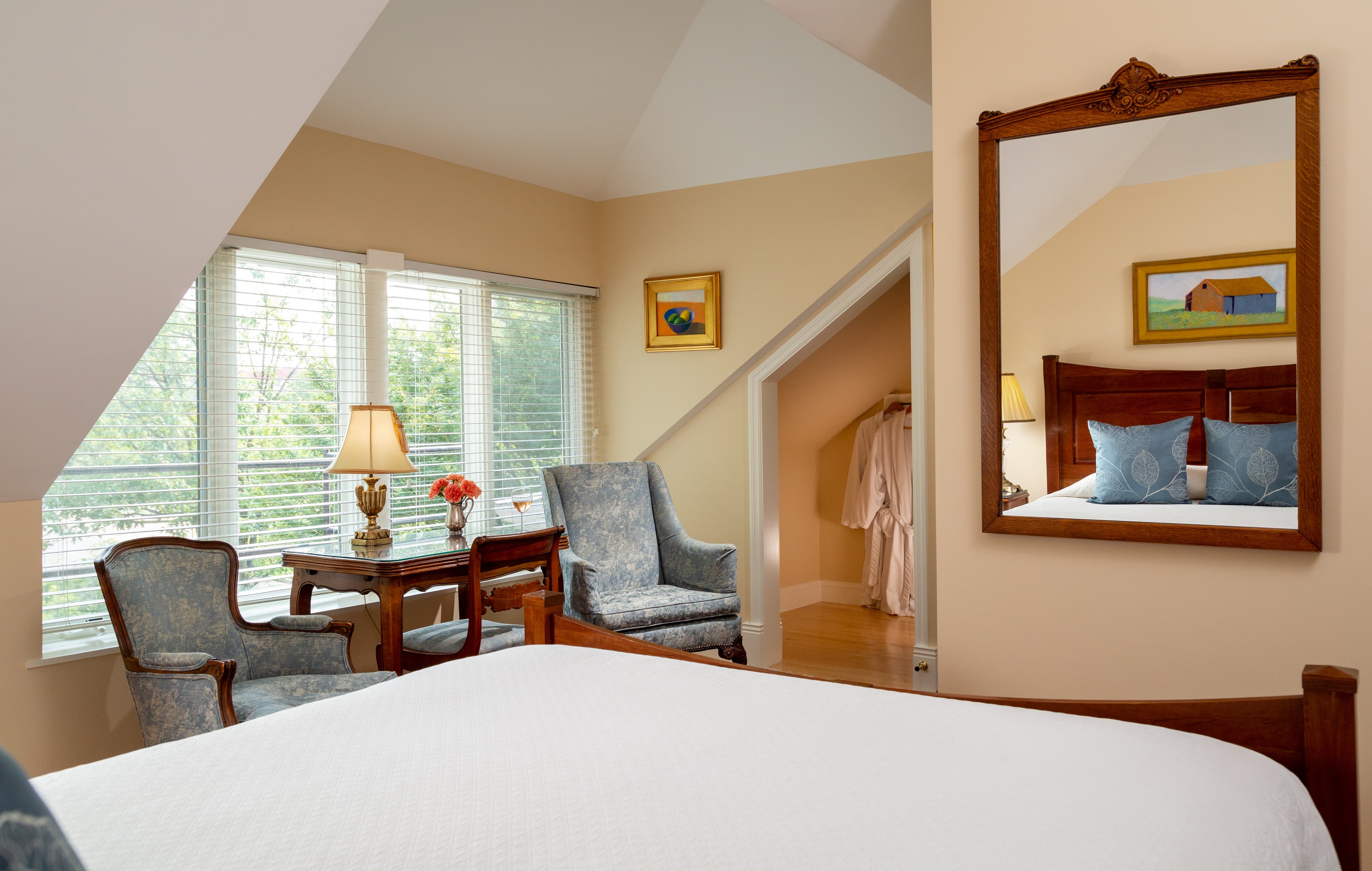 alternate view of the main bedroom